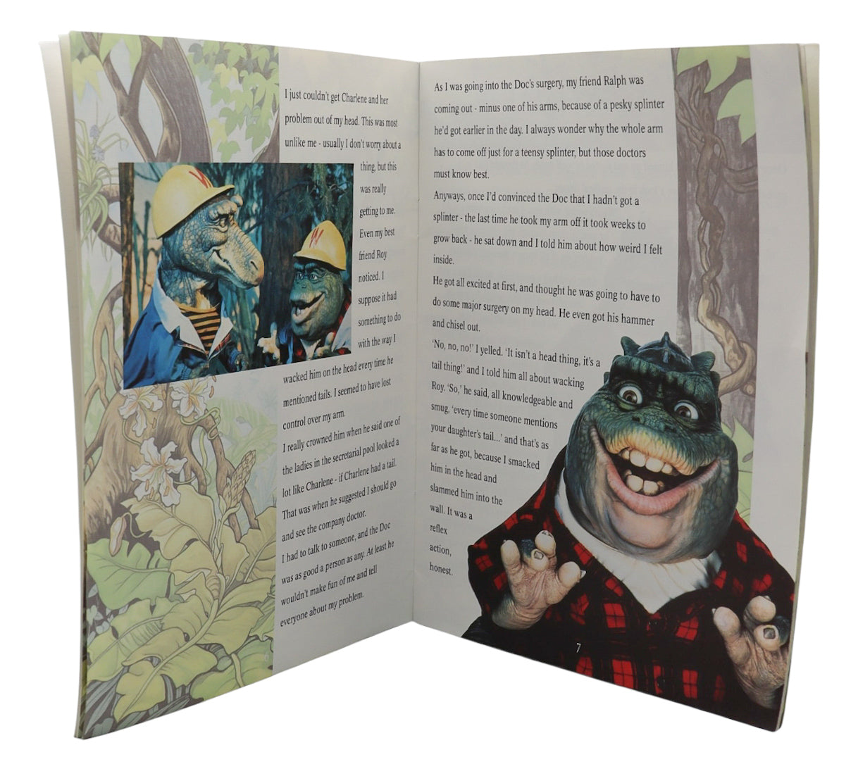 1992 Dinosaurs: Charlene's Tail Book