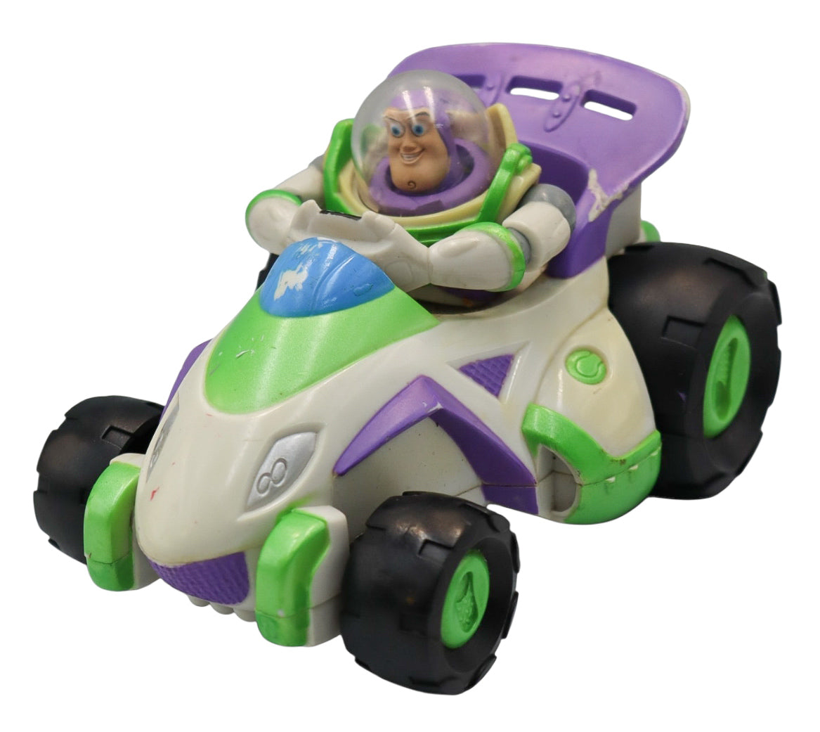 2006 Hasbro Disney Pixar Toy Story Buzz Lightyear Pull Back & Go Race Car