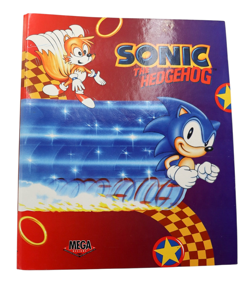 1995 Sonic the Hedgehog & Tails Vintage Croxley A4 Ringbinder Folder Reorder No. 172452 SEGA