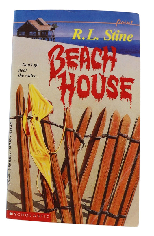 1992 R.L. Stine Beach House Scholastic Point Horror Paperback Book