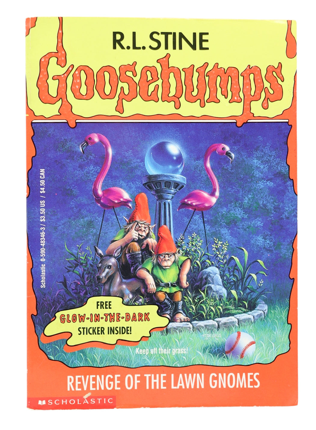 Goosebumps Revenge of The Lawn Gnomes book