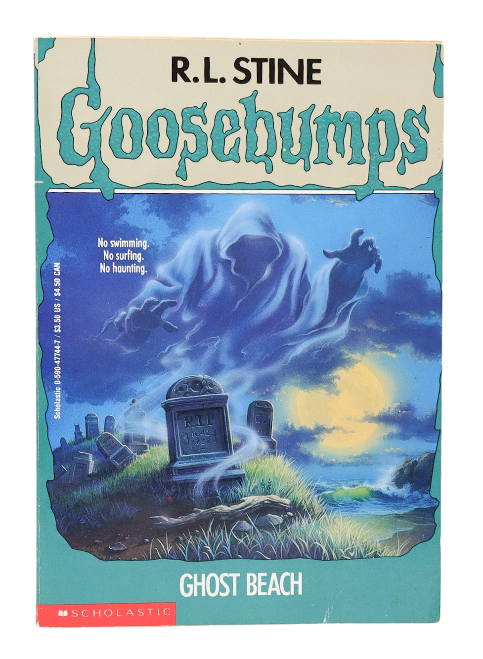 1994 Goosebumps: Ghost Beach Book