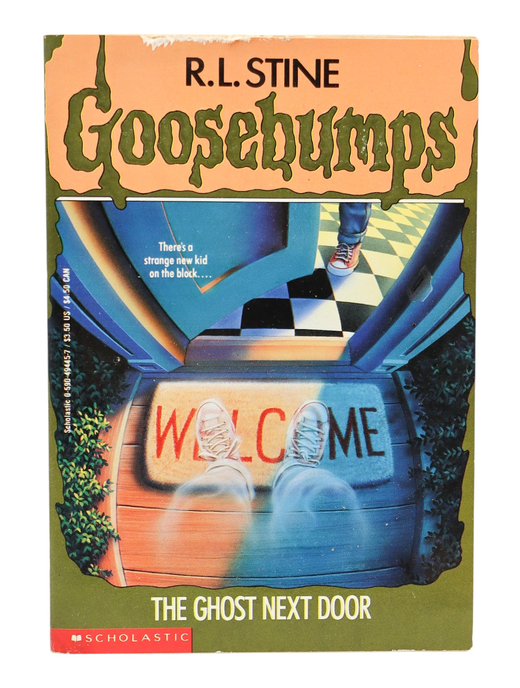1993 Goosebumps #10: The Ghost Next Door Book