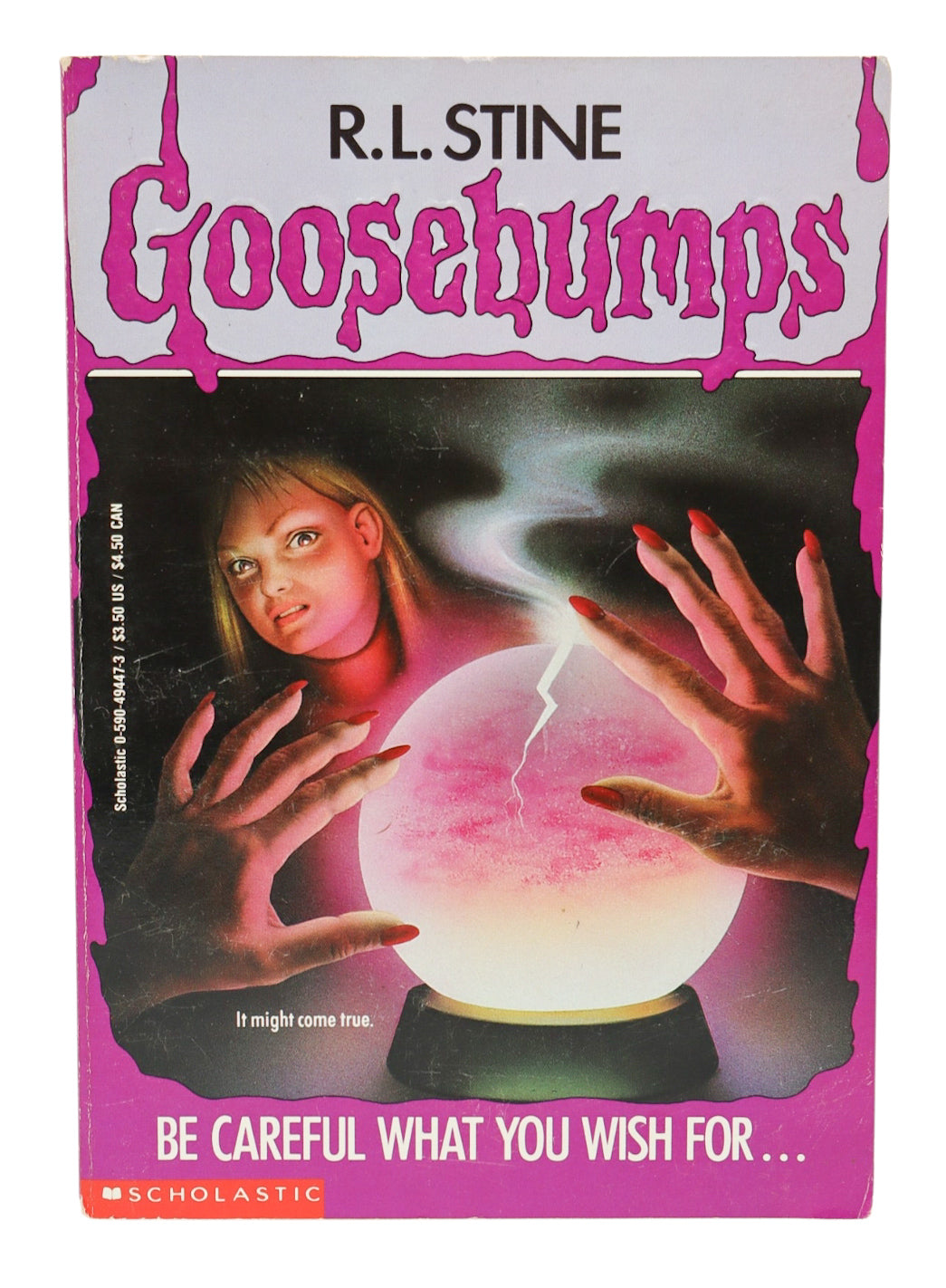R.L Stine Goosebumps - Be careful what you wish for