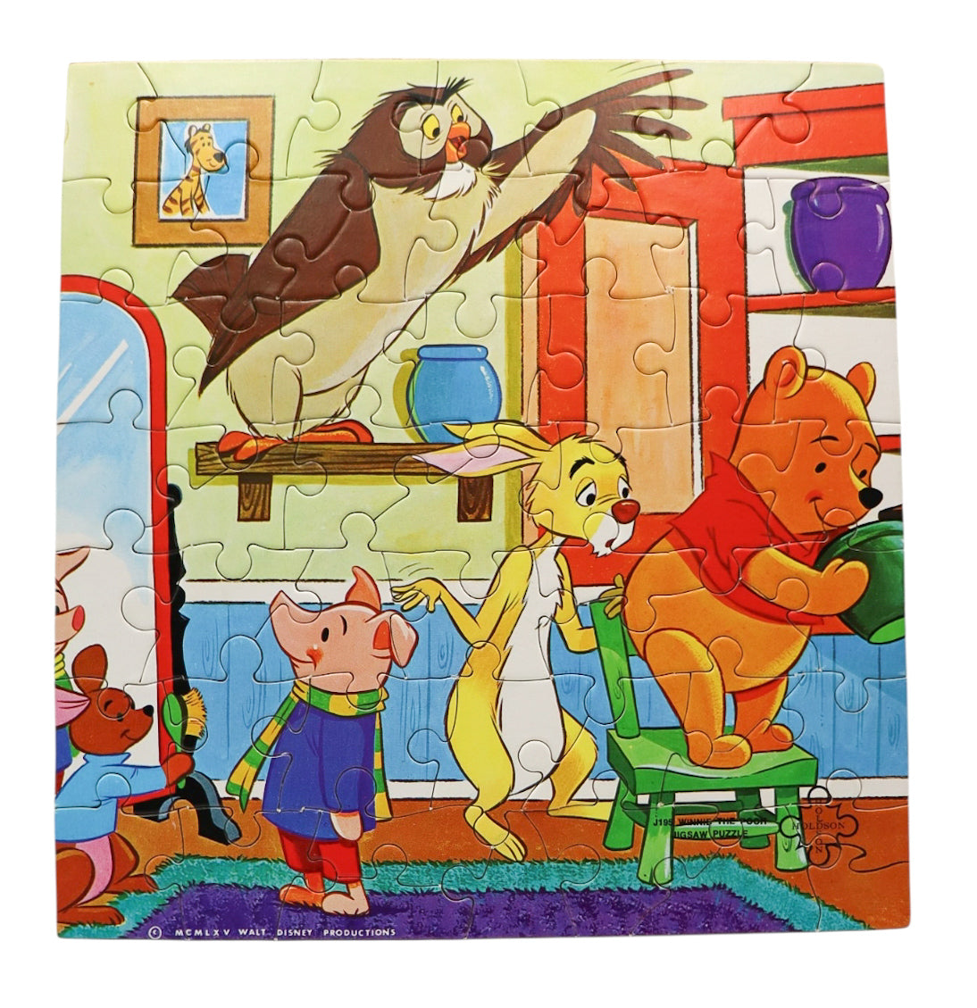 1975 Vintage Disney Winnie the Pooh and Friends Jigsaw Puzzle