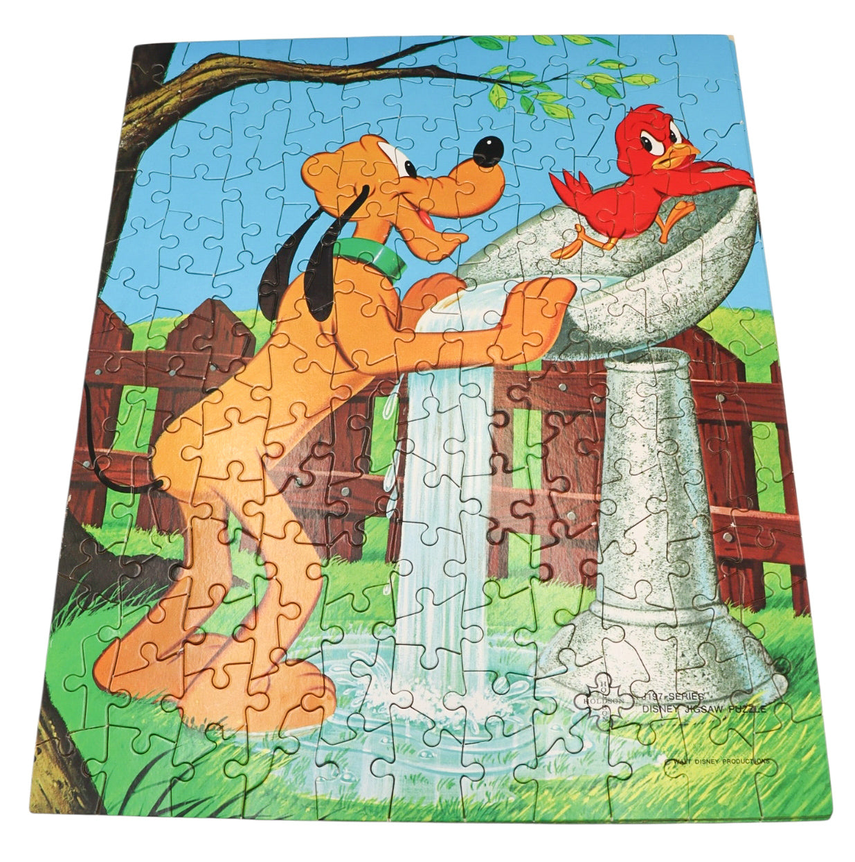 1979 Vintage Disney Pluto Frame-Tray Puzzle