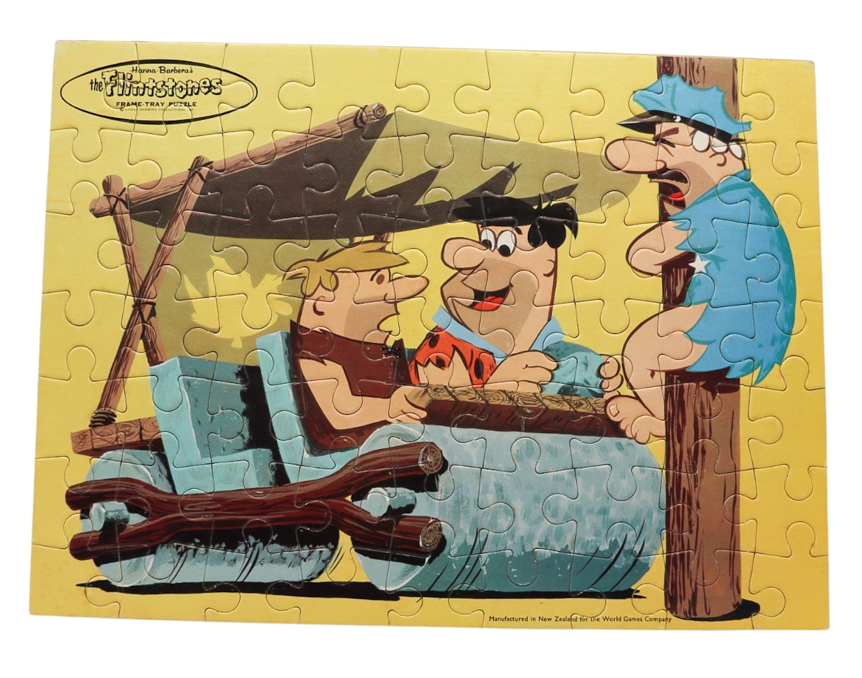 1962 Whitman Hanna-Barbera The Flintstones Frame Tray Jigsaw Puzzle