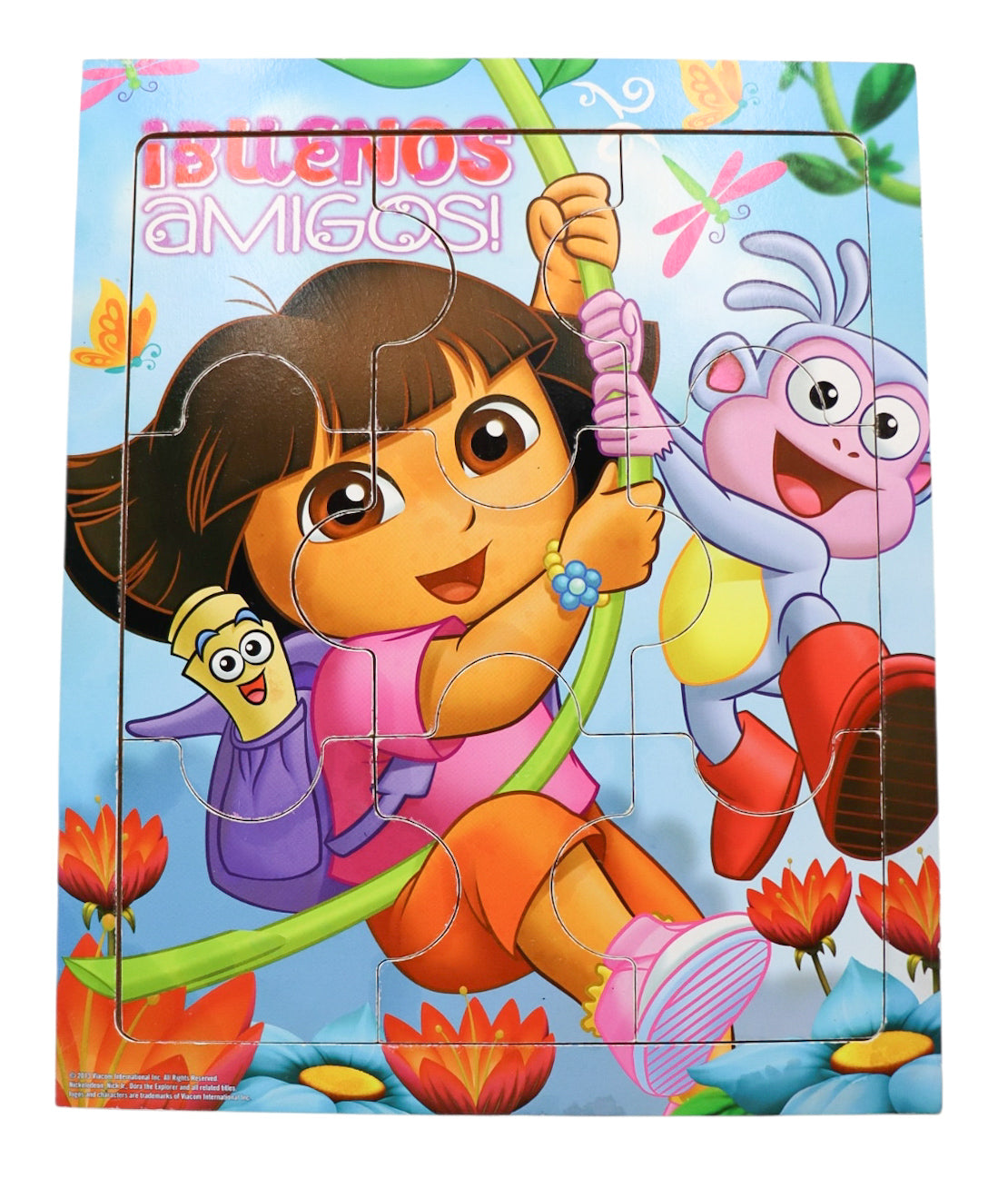 2012 Dora the Explorer "¡Buenos Amigos!" Frame Tray Jigsaw Puzzle