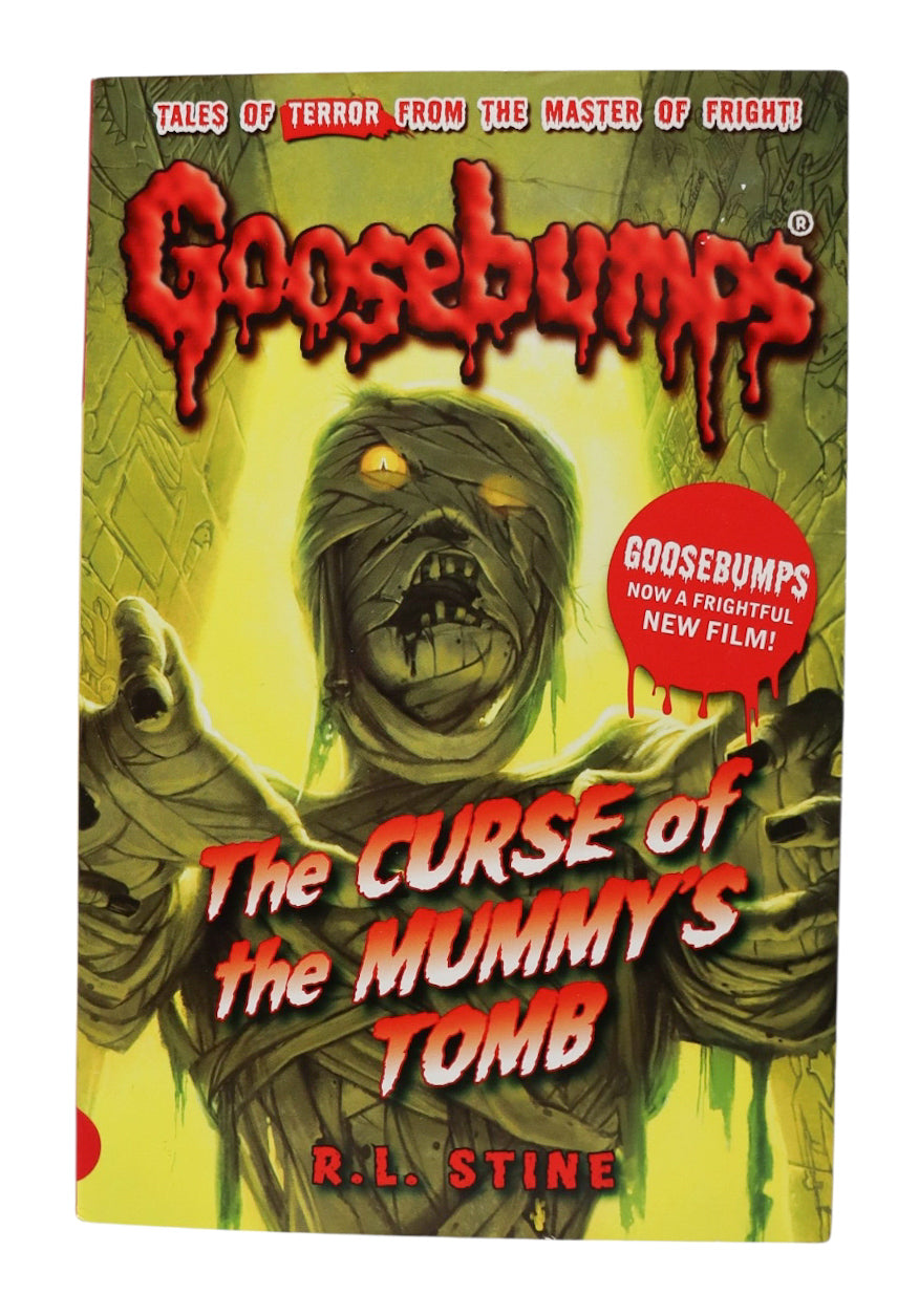 2015 Goosebumps: The Curse of the Mummy's Tomb Book