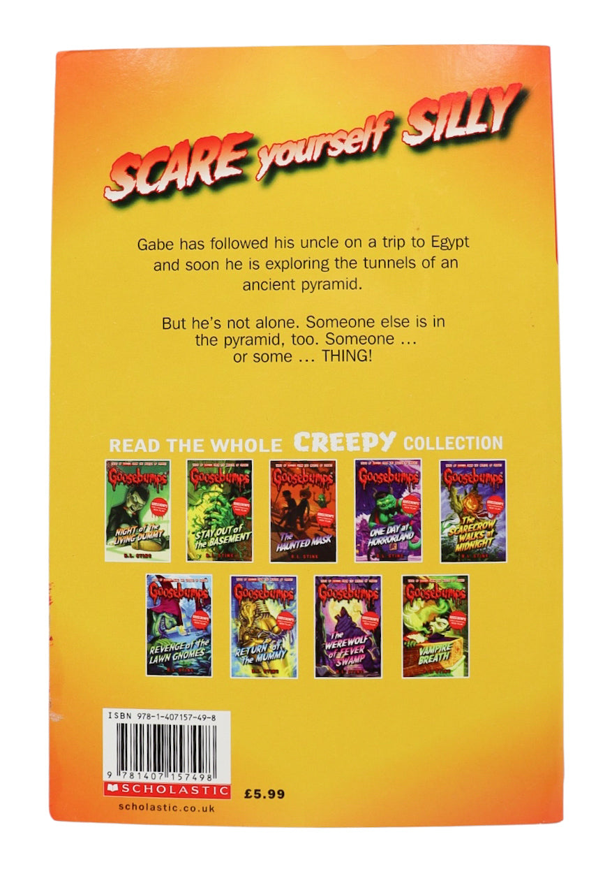2015 Goosebumps: The Curse of the Mummy's Tomb Book