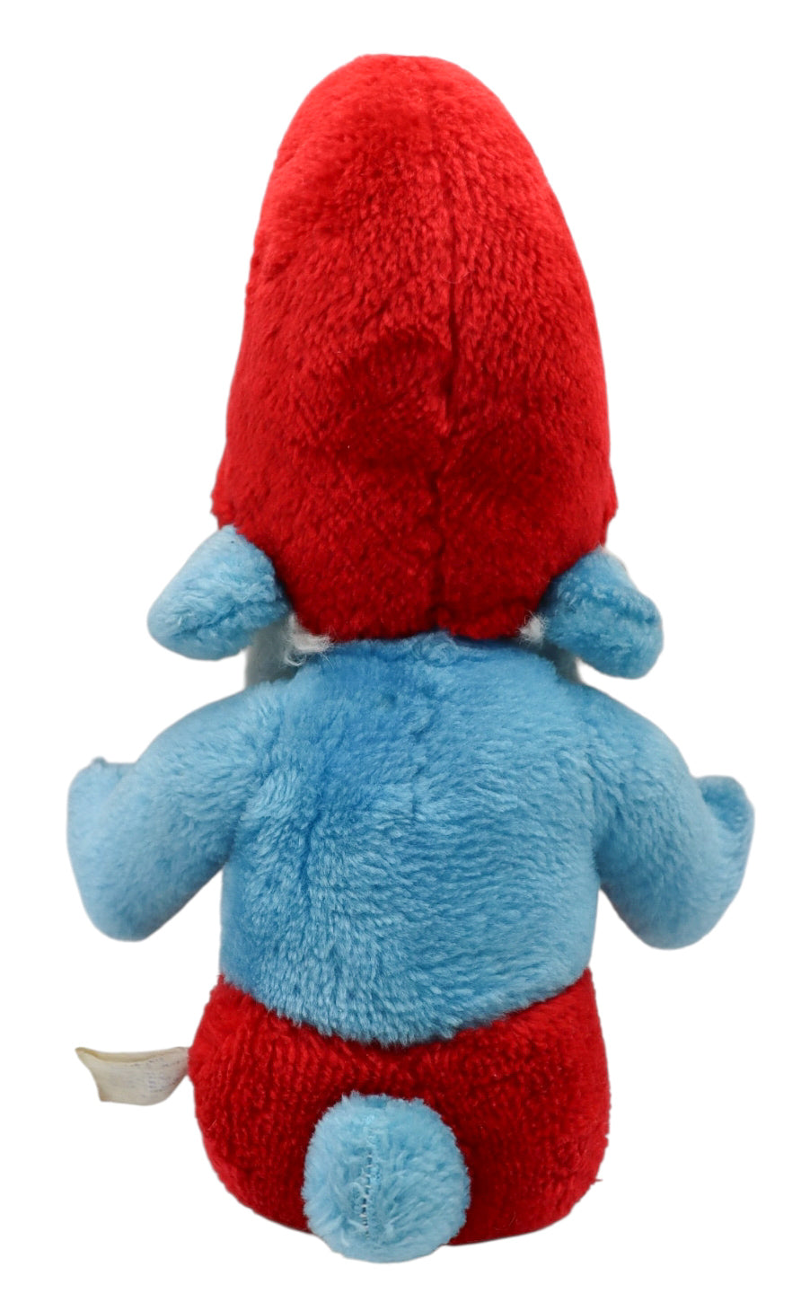 1979 Vintage Papa Smurf Plush Toy Wallace Berrie