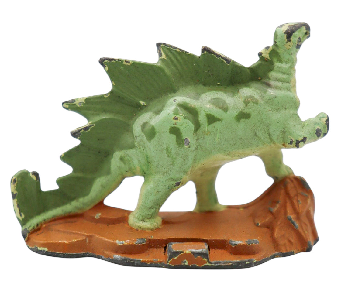 1993 Jurassic Park Amblin Diecast Metal Stegosaurus Figurine Toy