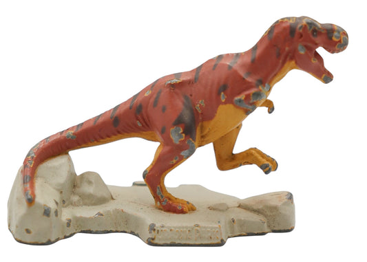 1993 Kenner Jurassic Park Die-Cast Metal Tyrannosaurus Rex Dinosaur Mini Figure Vintage