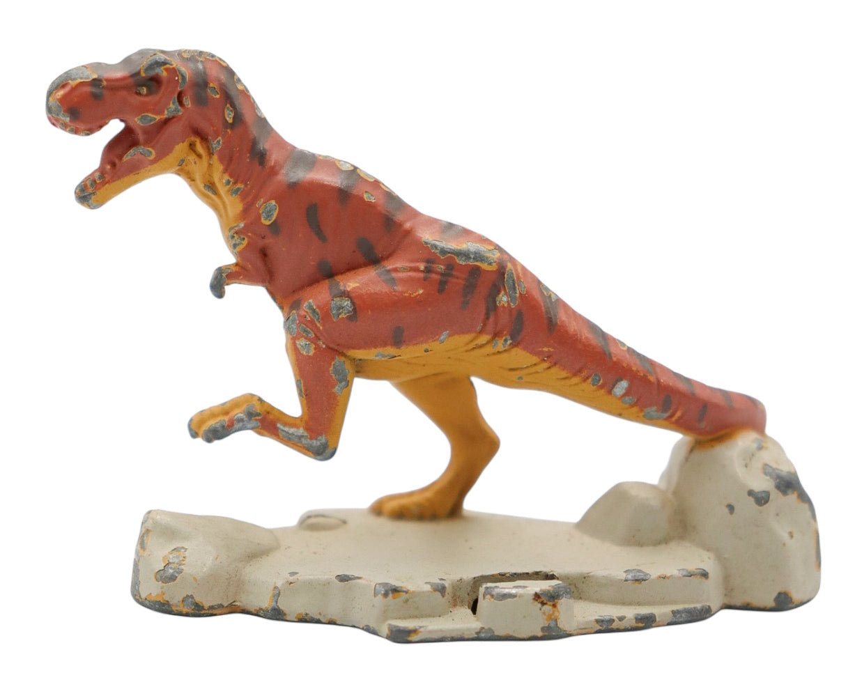 1993 Kenner Jurassic Park Die-Cast Metal Tyrannosaurus Rex Dinosaur Mini Figure Vintage