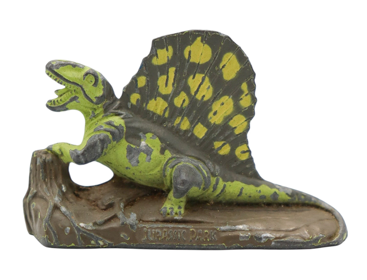 1993 Kenner Jurassic Park Die-cast Metal Dimetrodon Figurine Vintage