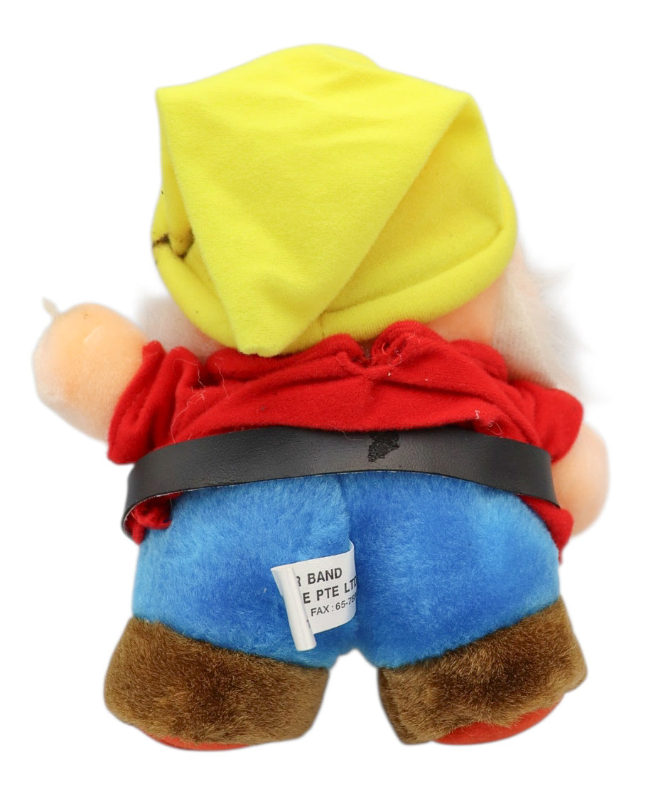 1990s Vintage Disney Seven Dwarfs Plushies 6/7 Incomplete Set