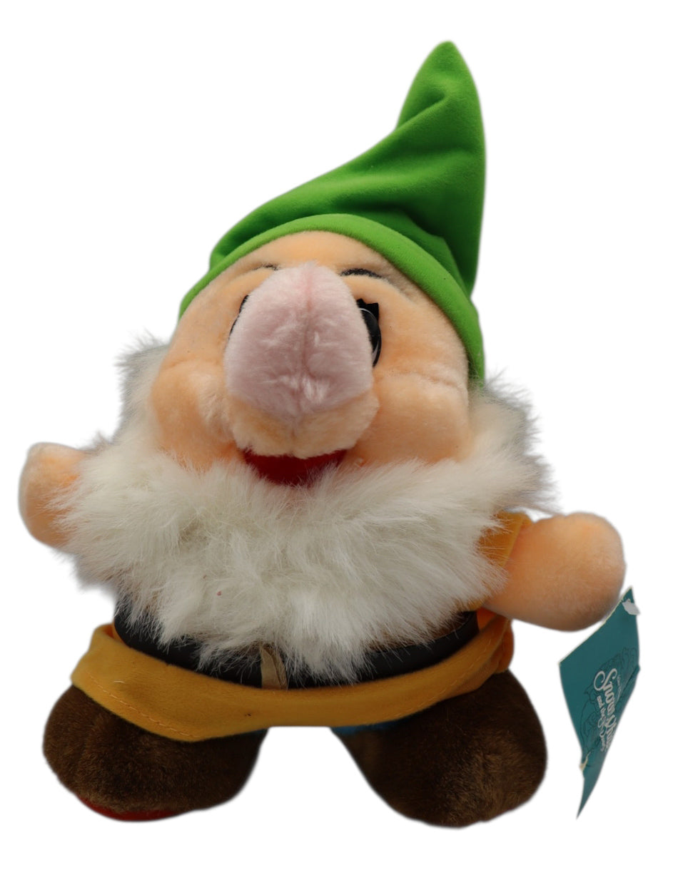 1990s Vintage Disney Seven Dwarfs Plushies 6/7 Incomplete Set