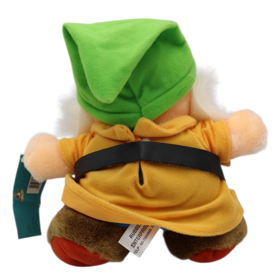 1990s Vintage Disney Seven Dwarfs Plushies 6/7 Incomplete Set