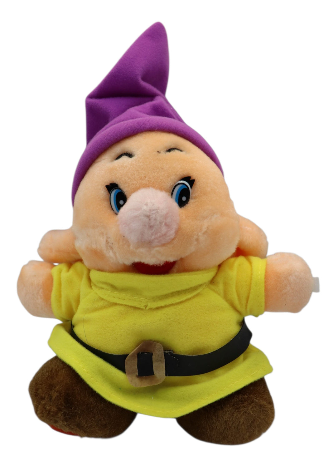 1990s Vintage Disney Seven Dwarfs Plushies 6/7 Incomplete Set