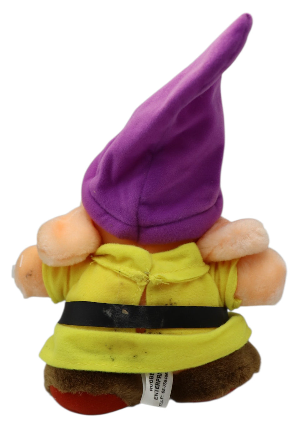 1990s Vintage Disney Seven Dwarfs Plushies 6/7 Incomplete Set