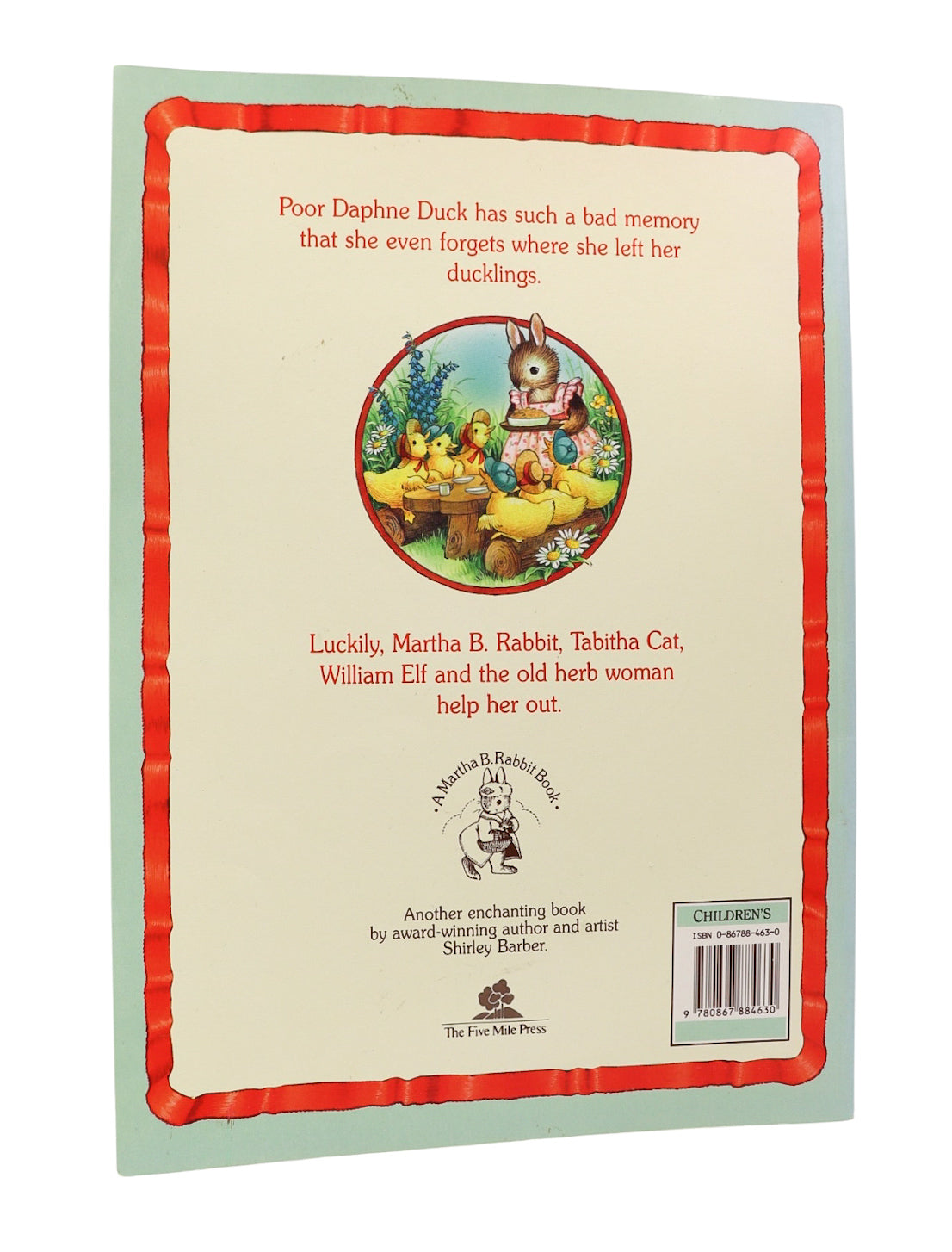1994 Martha B. Rabbit and Daphne the Forgetful Duck Book