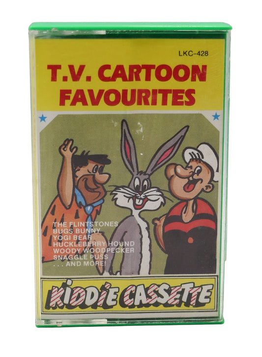 1980s Vintage T.V. Cartoon Favourites Kiddie Cassette LKC-428