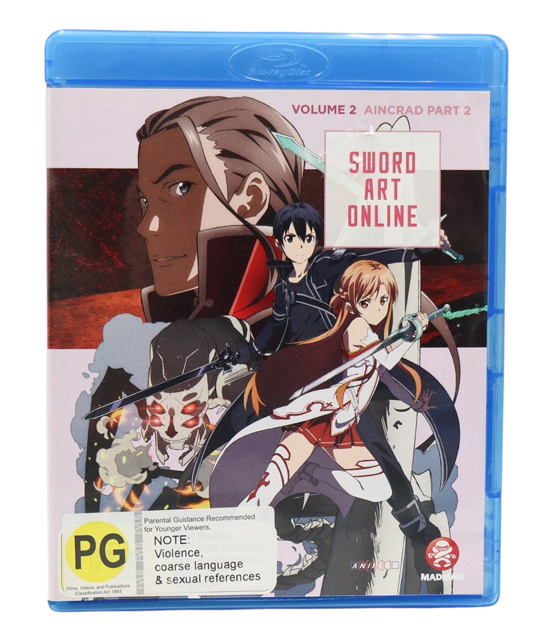 2012 Sword Art Online Volume 2: Aincrad Part 2 DVD