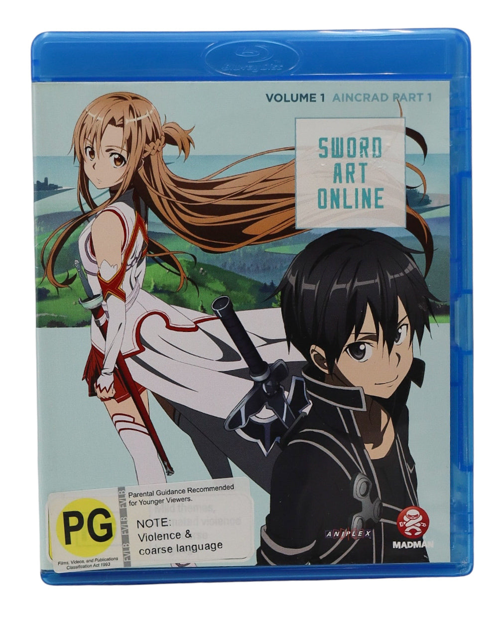 2012 - Sword Art Online: Volume 1 - Aincrad Part 1 DVD