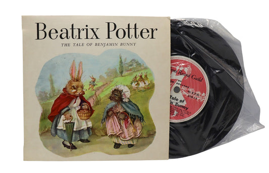 1960 Beatrix Potter – The Tale Of Benjamin Bunny (Narrated by Vivien Leigh) 7" Vinyl EP (Children's Record Guild Of Australia, CG 19)
