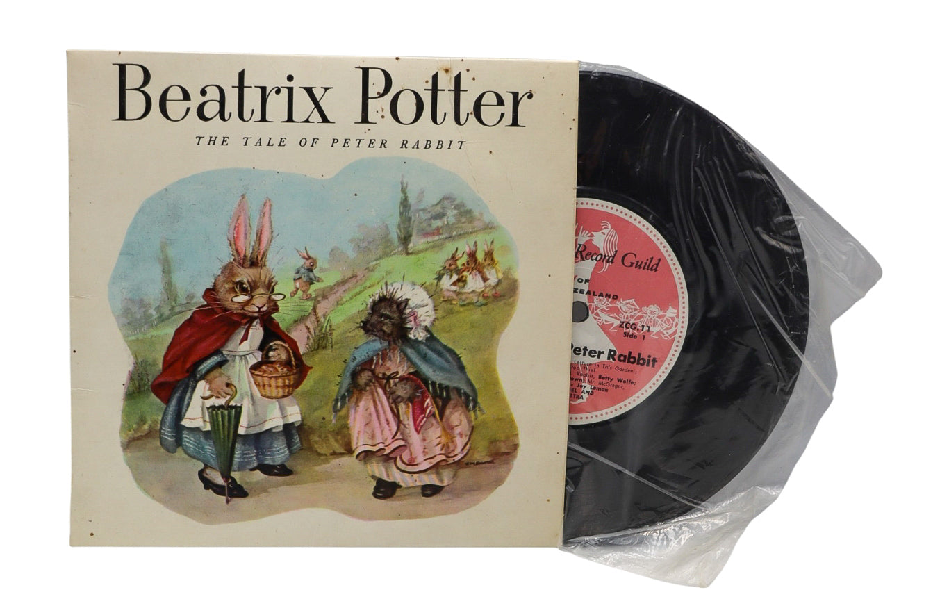 1960 Beatrix Potter - The Tale of Peter Rabbit (Children's Record Guild) 7" Vinyl EP