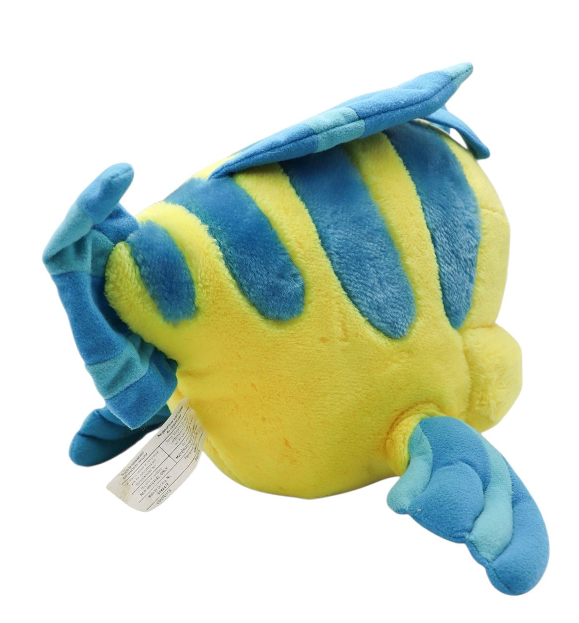 1989 Disney The Little Mermaid Flounder Plush
