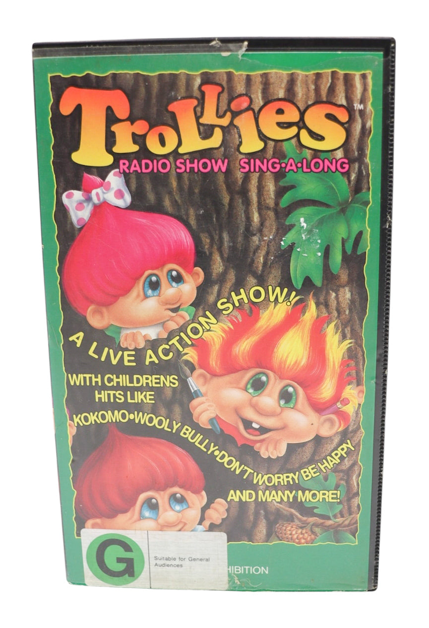 1992 Trollies Radio Show Sing-A-Long VHS