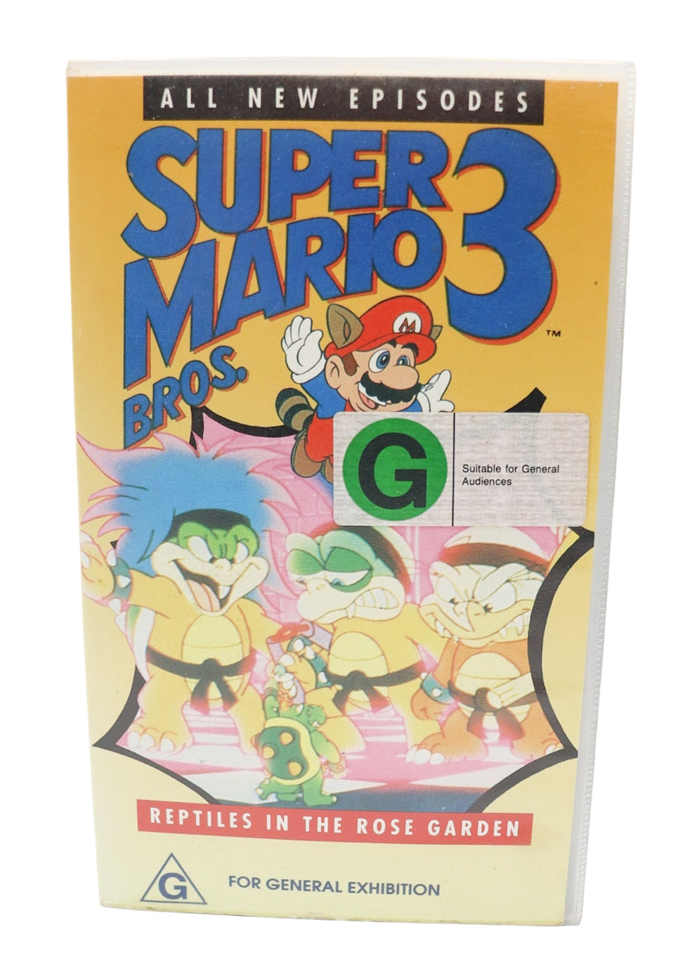 1993 Super Mario Bros. 3: Reptiles in the Rose Garden VHS