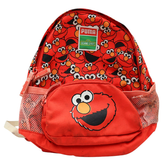 2016 Puma x Sesame Street Elmo Kids Mini Backpack (Grenadine Red)