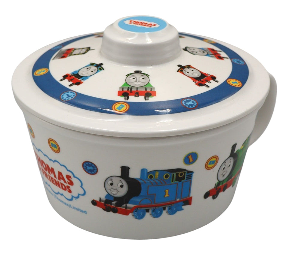 2019 Vintage Thomas the Tank Engine Kids Small Handled Soup Bowl with Matching Lid
