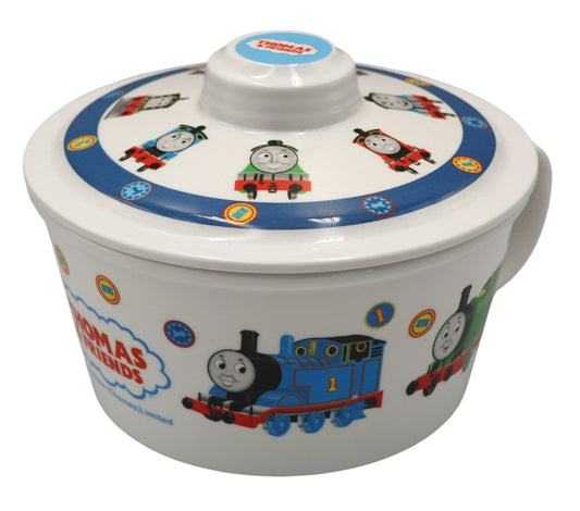 2019 Vintage Thomas the Tank Engine Kids Small Handled Soup Bowl with Matching Lid