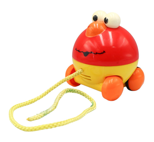 2003 Fisher-Price Sesame Street Elmo Pull-Along Talking Toy