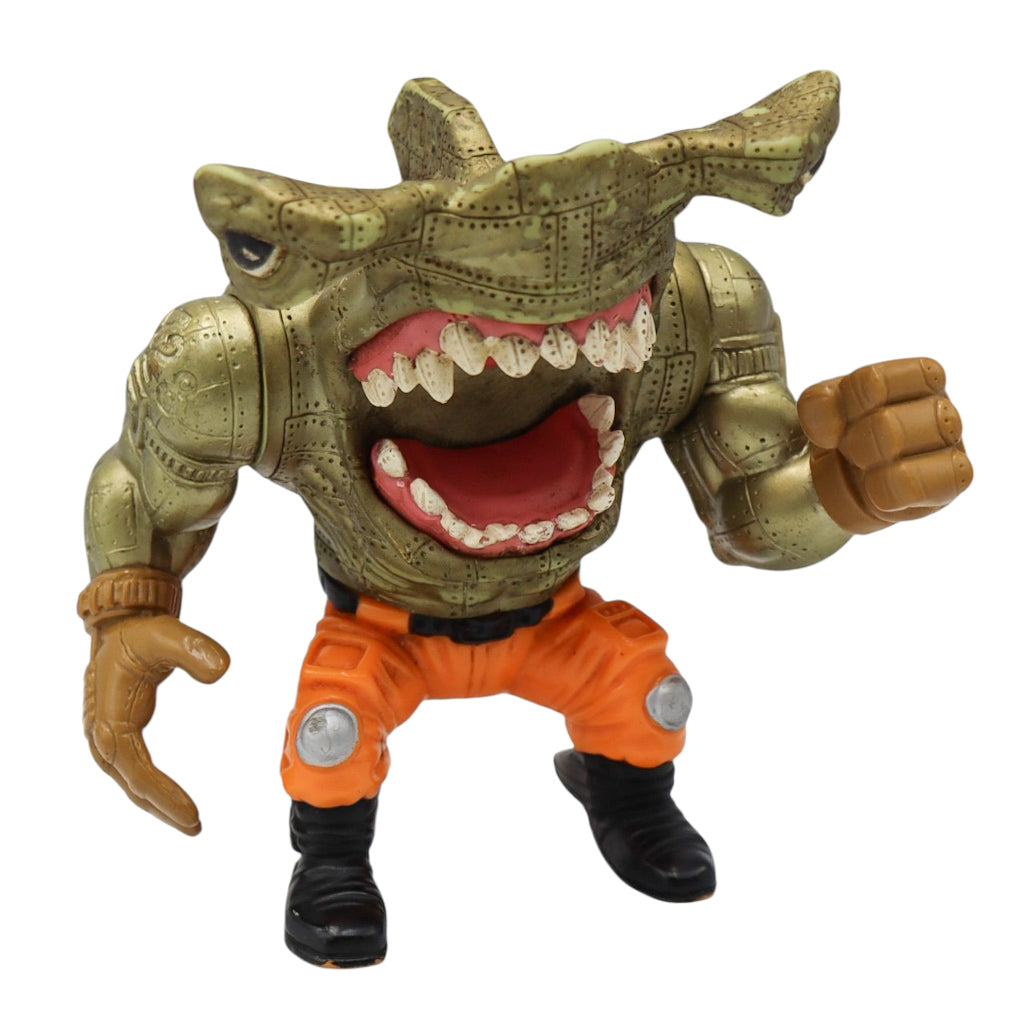 1995 Mattel Street Sharks Jet Pack Jab Hammerhead Action Figure