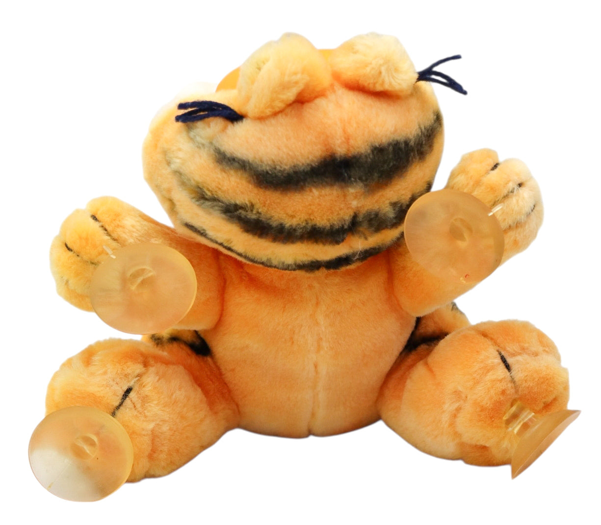 1981 Garfield Vintage Dakin Window Clinger "Make My Day" Plush