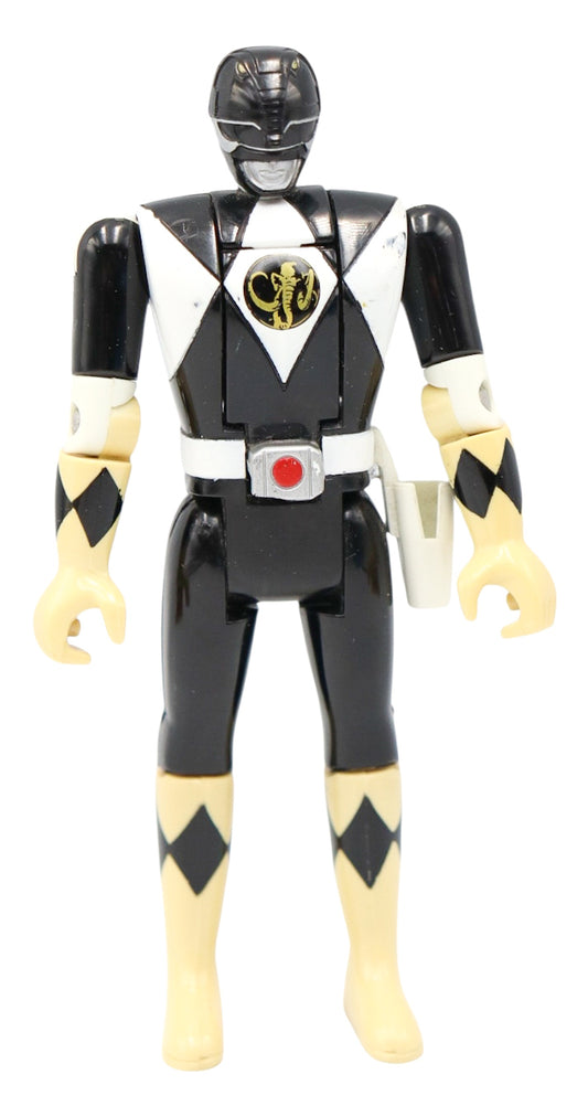 1993 Mighty Morphin Power Rangers Bandai Auto Morphin Black Ranger Action Figure