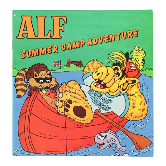 1987 ALF: Summer Camp Adventure Book