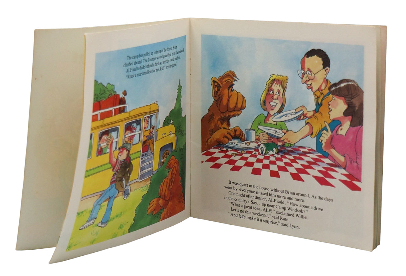 1987 ALF: Summer Camp Adventure Book