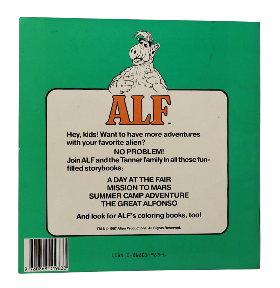 1987 ALF: Summer Camp Adventure Book