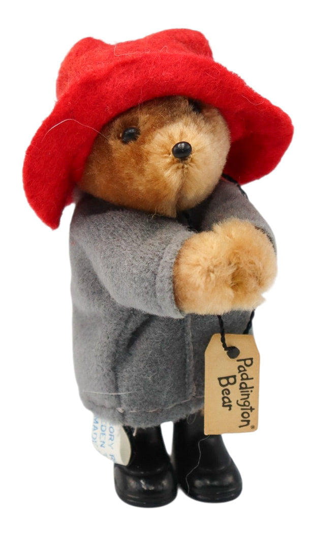 1981 Vintage Eden Toys Paddington Bear Pencil Hugger Clip-On Plush