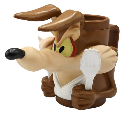 1992 Wile E. Coyote KFC Looney Tunes 3D Mug