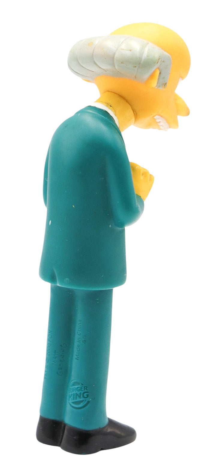 2000 The Simpsons Burger King Mr Burns PVC Figurine