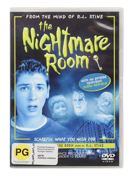 2002 R.L Stine's The Nightmare Room: Scareful What You Wish For DVD