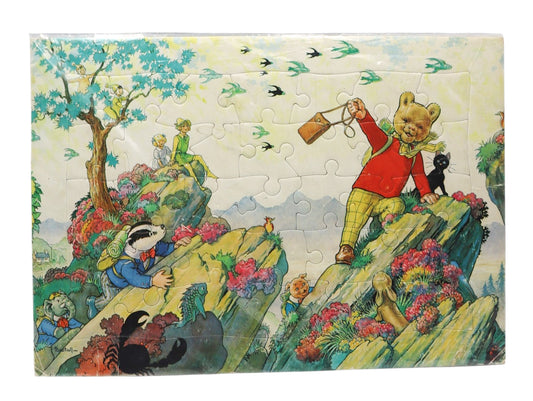1964 Rupert the Bear Vintage Jigsaw Puzzle