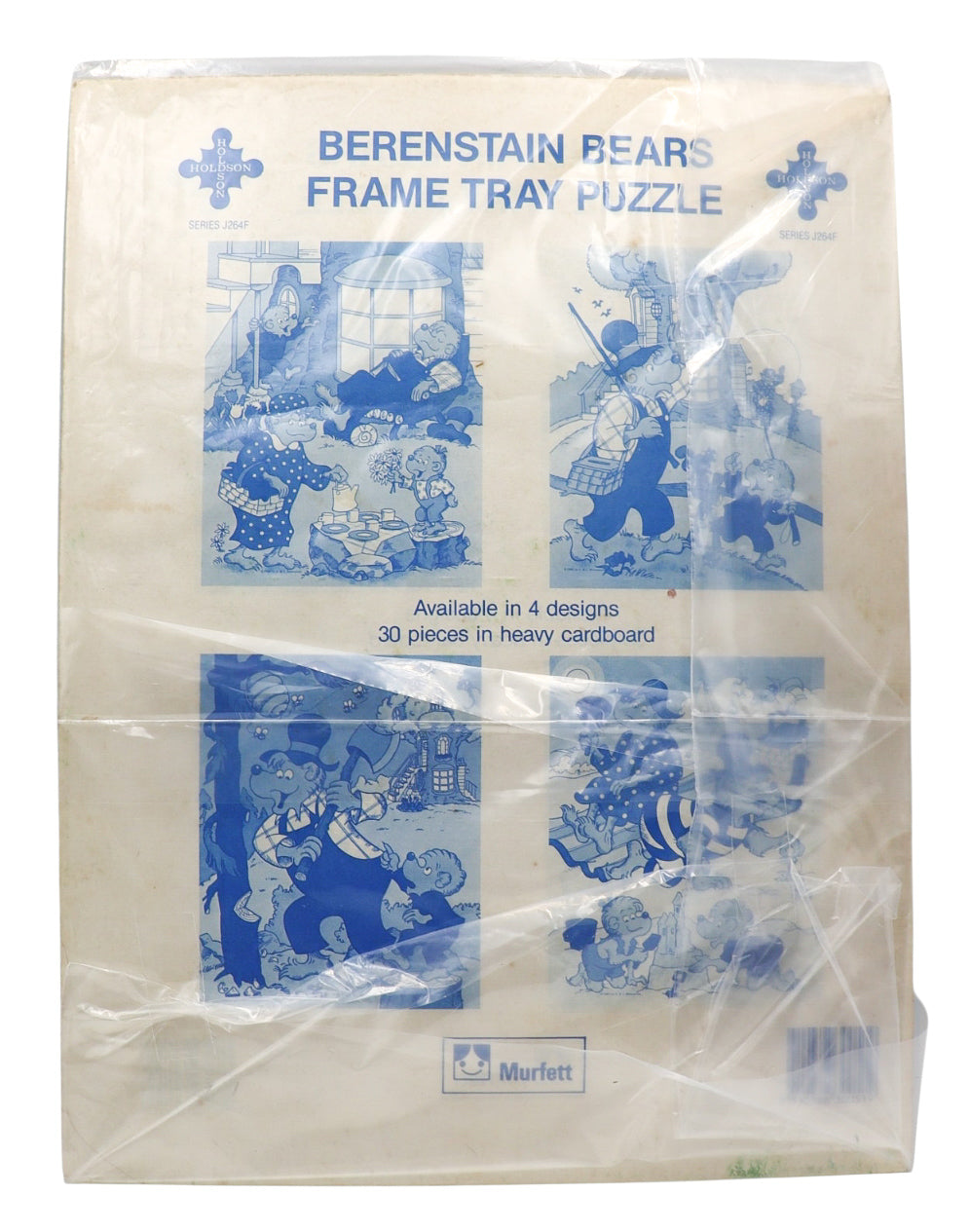1985 Vintage Berenstain Bears Frame Tray Puzzle