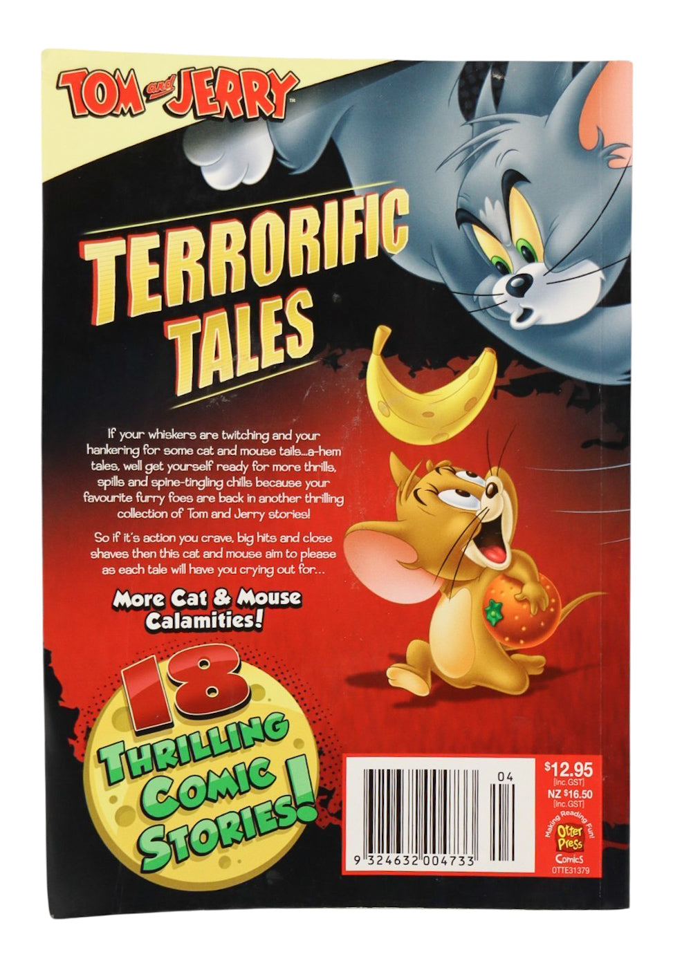 2013 Tom and Jerry's Terrorific Tales Book